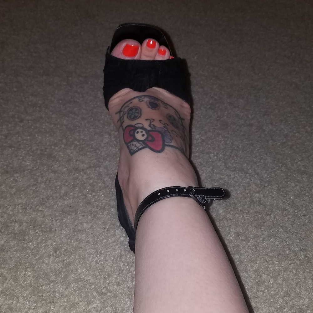 Bebe Wedges - image 7